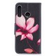 Huawei P30 Lite Custodia Fiore Rosa