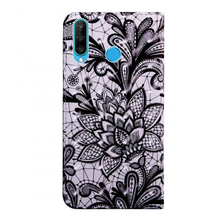 Huawei P30 Lite Custodia completa in pizzo