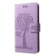 Huawei P30 Lite Custodia con cinturino albero e gufo