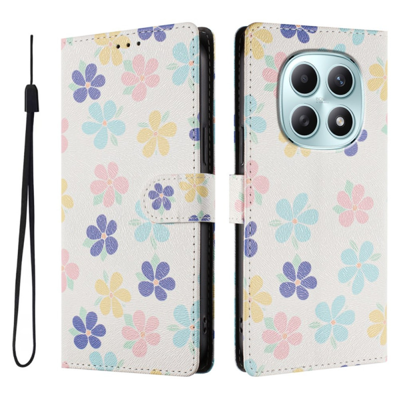 Xiaomi Redmi Note 15 5G / 4G Custodia Fiori Colorati