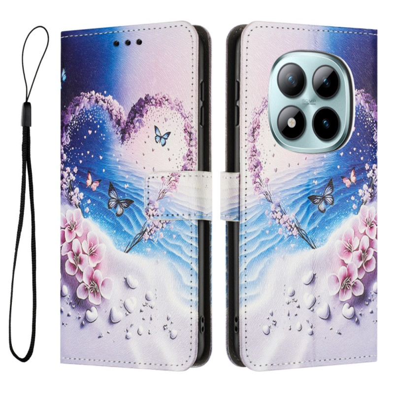 Custodia Xiaomi Redmi Note 15 Pro 4G Farfalla Cuore