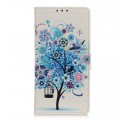 Samsung Galaxy A20e Custodia albero di fiori