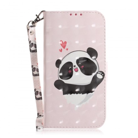 Custodia Samsung Galaxy A20e Panda Love Strap