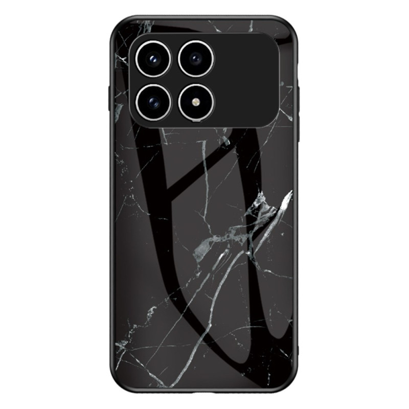Coque Poco F8 Pro Verre Trempé Marbre