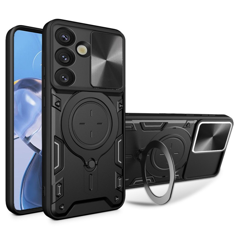 Coque Samsung Galaxy S26 Support et Protection Caméra Coulissante