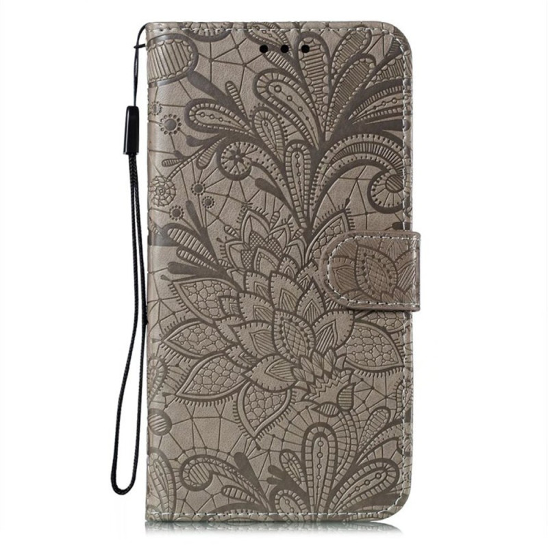 Housse Samsung Galaxy S26 Motif Floral en Dentelle