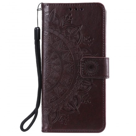 Samsung Galaxy A20e Custodia Mandala Sun Samsung Galaxy A20e Custodia Mandala Sun
