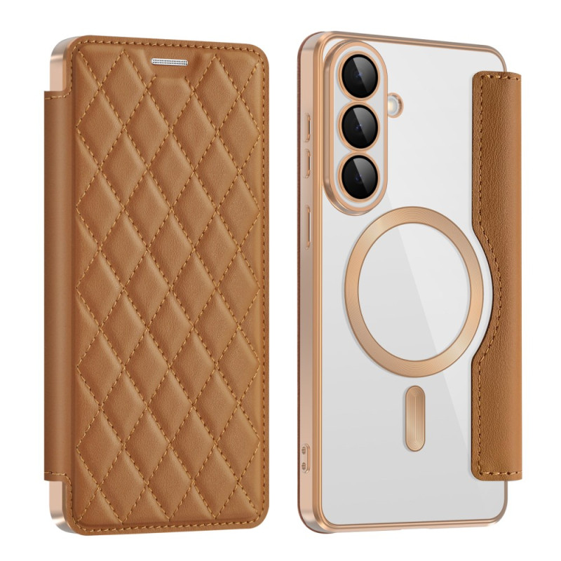 Flip Cover Samsung Galaxy S26 Plus Porte-Cartes RFID Matelassée