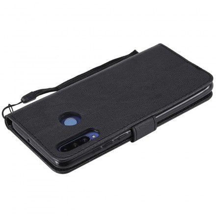 Huawei P30 Lite Custodia con cinturino in pelle