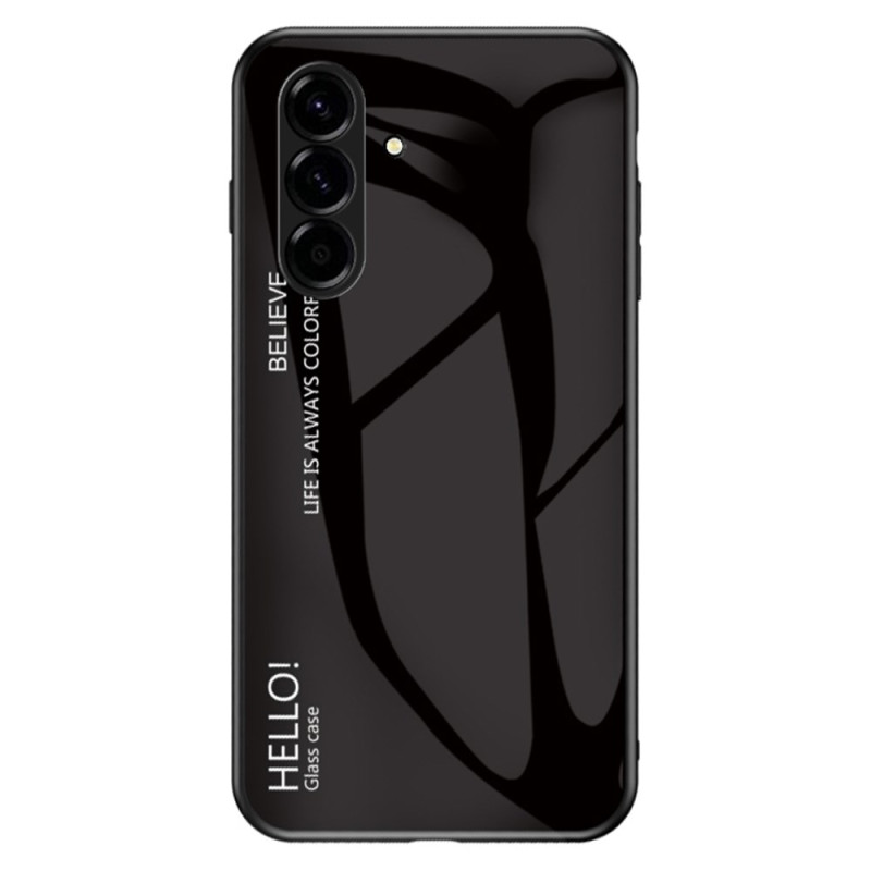 Samsung Galaxy A57 5G Custodia in vetro temperato Hello