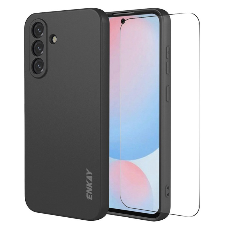 Coque Samsung Galaxy A57 5G Silicone avec Protecteur Écran ENKAY