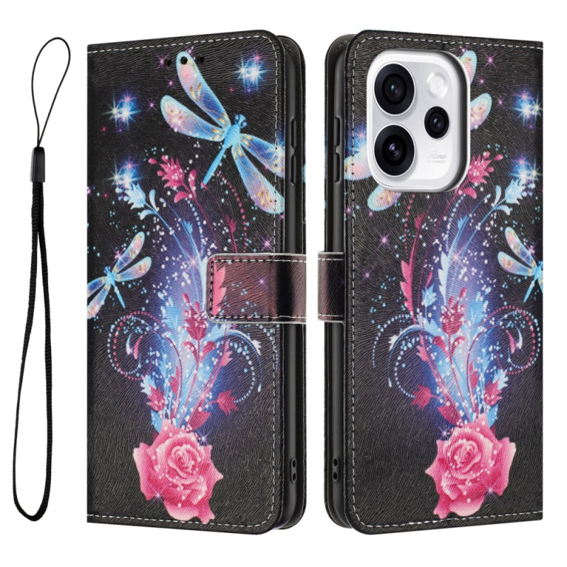 Custodia Oppo Reno 15 F 5G modello Dragonfly