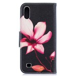 Custodia per Samsung Galaxy A10 Fiore rosa