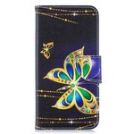 Custodia per Samsung Galaxy A10 Magic Butterfly