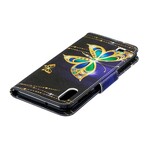 Custodia per Samsung Galaxy A10 Magic Butterfly