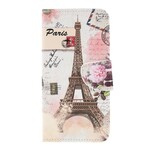 Samsung Galaxy A10 Torre Eiffel Retro Case