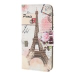 Samsung Galaxy A10 Torre Eiffel Retro Case