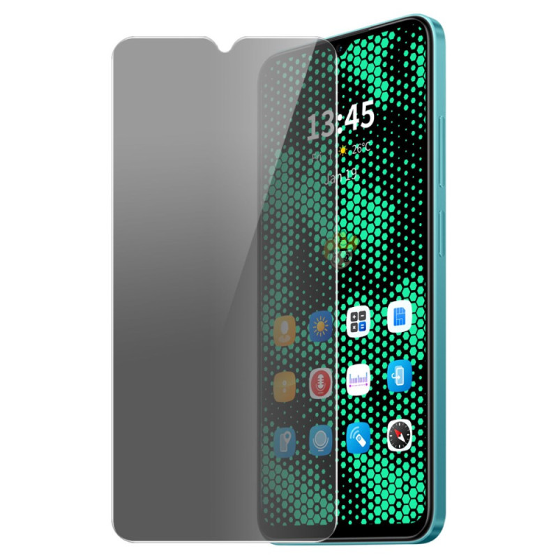 Protection en Verre Trempé Anti-Espion pour Écran Honor X6a 4G