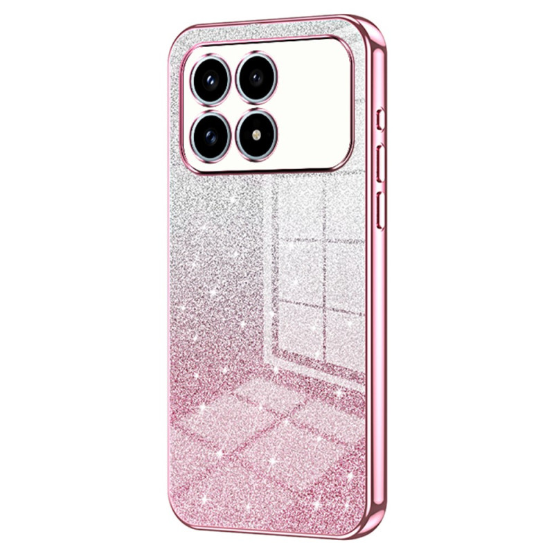 Coque Poco F8 Pro Effet Paillettes Dégradé