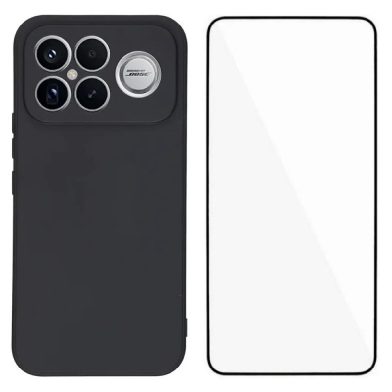 Coque Poco F8 Ultra Silicone avec Protecteur Écran