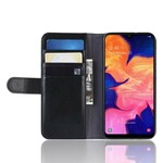 Housse Samsung Galaxy A10 Cuir Fendu