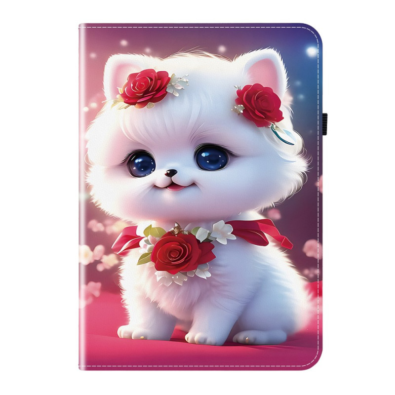 Custodia Lenovo Tab M11 / K11 (11") - TB330 / TB331 Cat and Roses