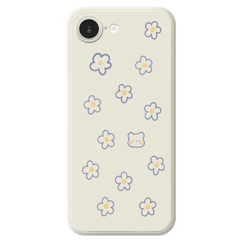 Custodia per iPhone 17E / 16E Orso floreale