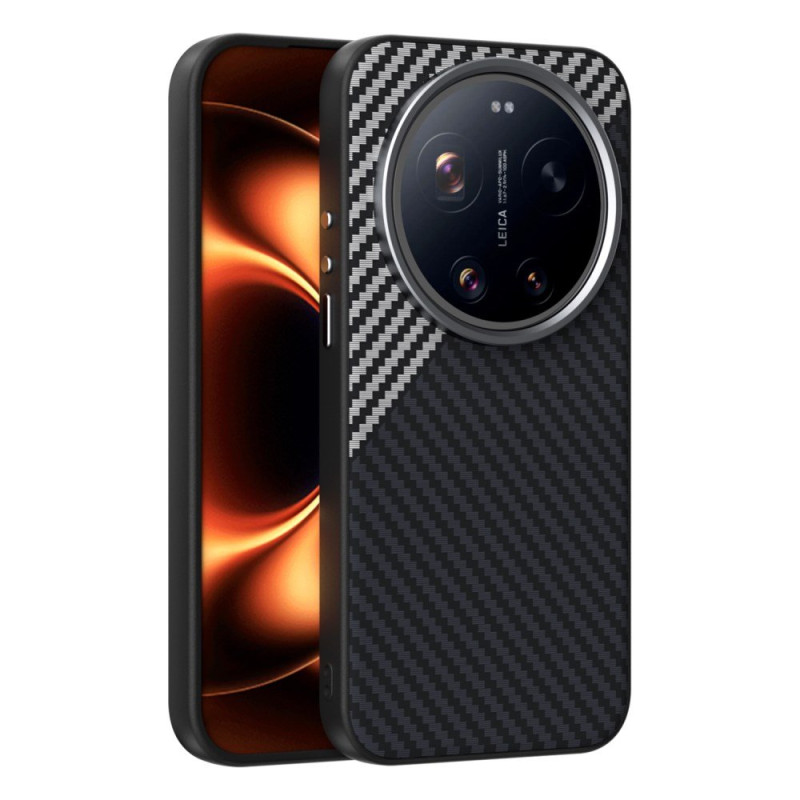 ABEEL Custodia magnetica in fibra di carbonio per Xiaomi 17 Ultra Magnetic