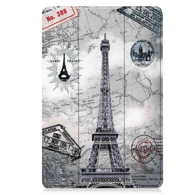 Custodia smart Lenovo Tab M10 (Gen 3) TB-328FU / TB-328XU Torre Eiffel vintage
