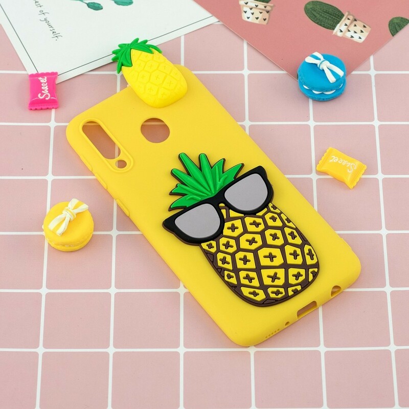 Samsung Galaxy A40 Custodia 3D Cool Pineapple