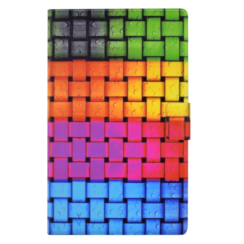 Custodia Samsung Galaxy Tab A 10.1 (2016) con motivo a treccia