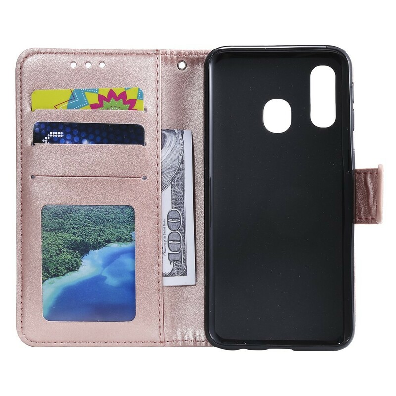 Custodia per Samsung Galaxy A40 Mandala Sun Custodia per Samsung Galaxy A40 Mandala Sun