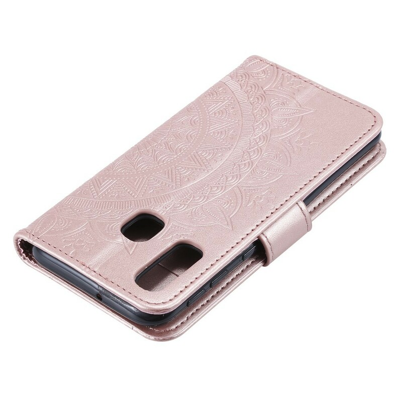 Custodia per Samsung Galaxy A40 Mandala Sun Custodia per Samsung Galaxy A40 Mandala Sun