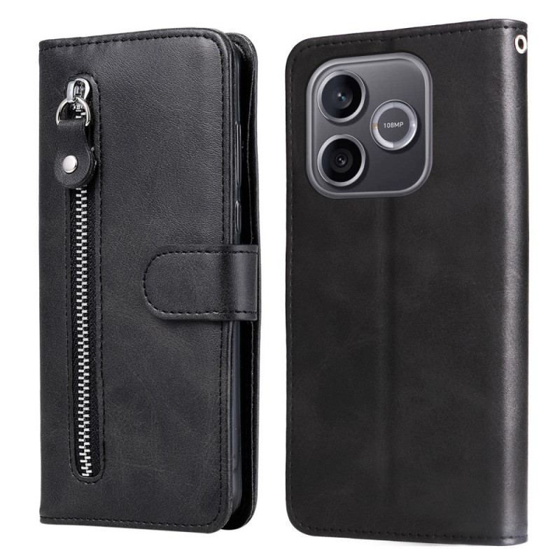 Honor 600 Lite Custodia con tasca a zip