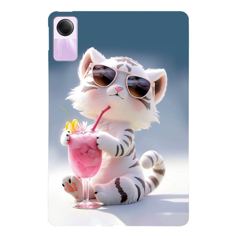 Custodia Xiaomi Redmi Pad 2 Tiger Cartoon