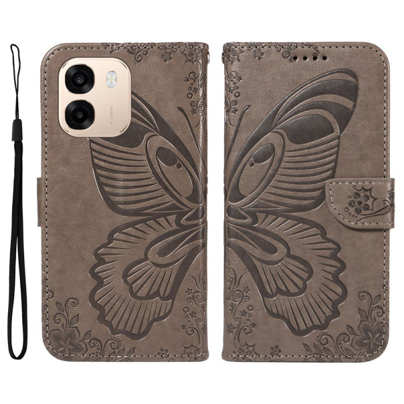Custodia Oppo A6 5G / A6X 5G / 4G Butterfly Graphic
