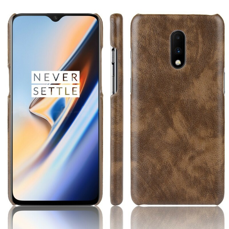 OnePlus 7 Custodia effetto pelle Lychee Performance