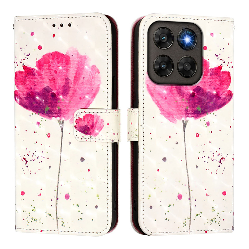 Moto G77 / G67 Custodia Poppy