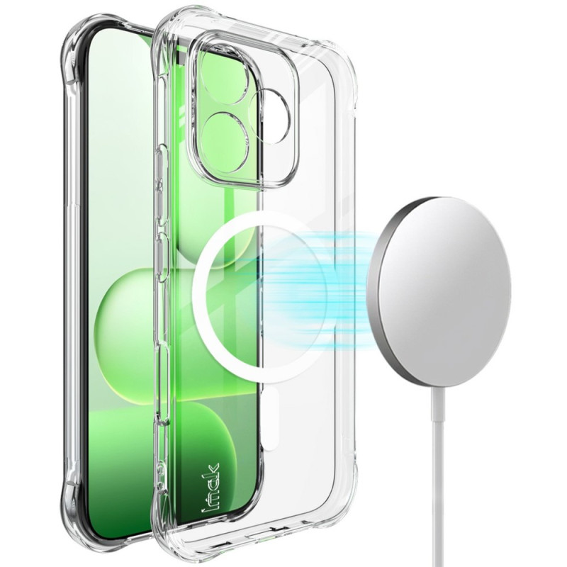 Honor 600 Lite Custodia magnetica trasparente