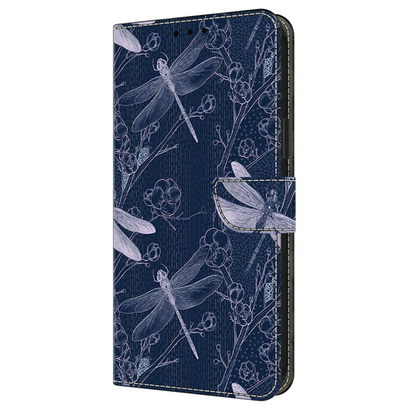 Custodia Moto G77 / G67 Blue Dragonfly
