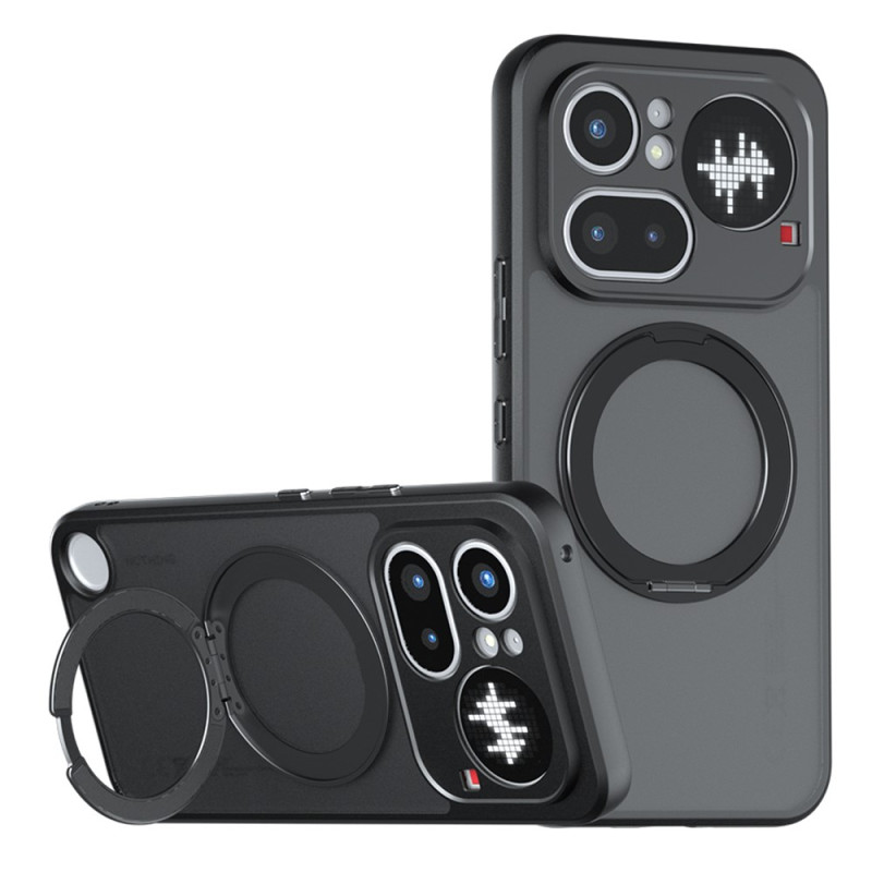 Niente Telefono (4a) Pro Custodia smerigliata con anello di supporto