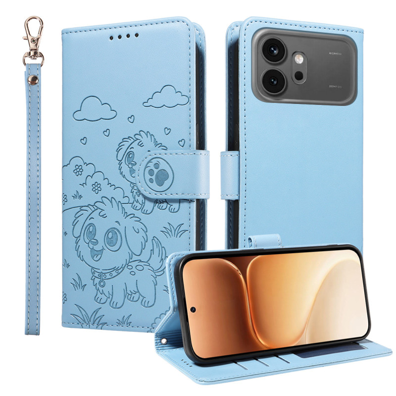 Honor 600 / 600 Pro Custodia con cordino cani (blocco RFID)