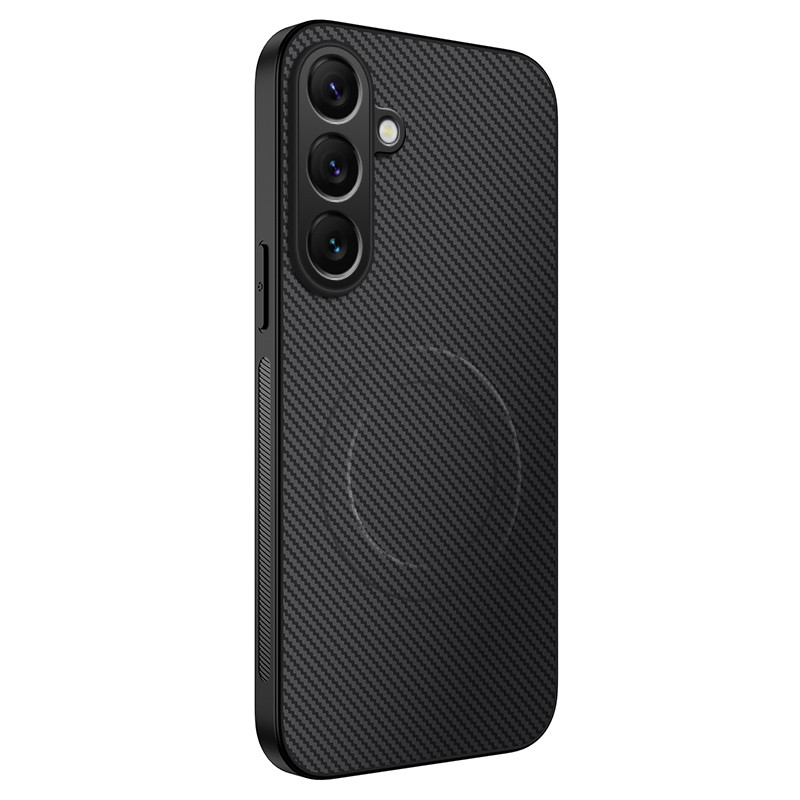 Custodia magnetica in fibra di carbonio per Samsung Galaxy A27 5G