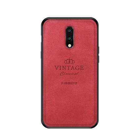 OnePlus 7 Onorevole Custodia Vintage PINWUYO