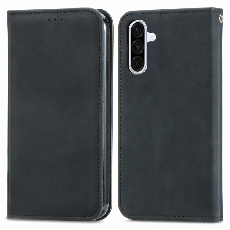 Flip Cover Samsung Galaxy A27 5G effetto scamosciato