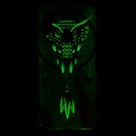 Xiaomi Redmi Note 7 Catchy Owl Case Fluorescente