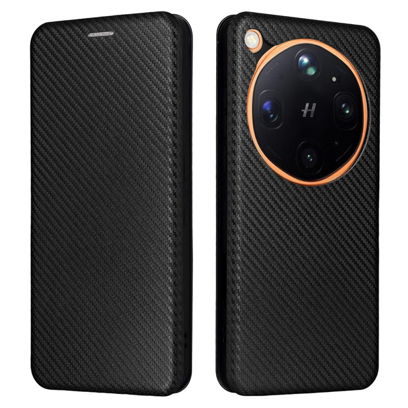 Flip Cover Oppo Find X9 Ultra 5G in fibra di carbonio