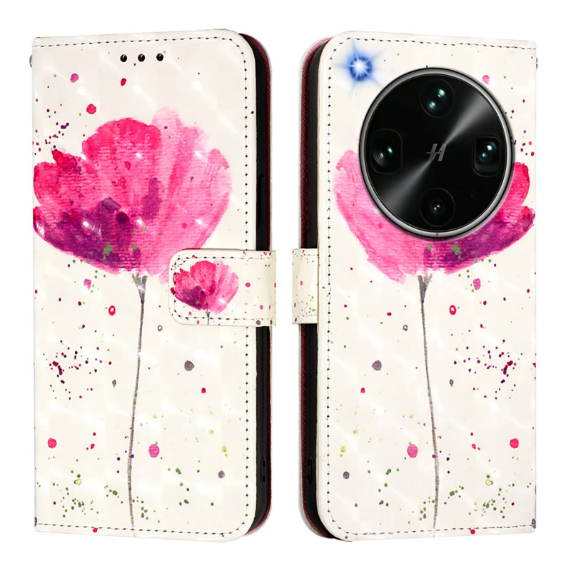 Oppo Find X9 Ultra 5G Custodia Poppy