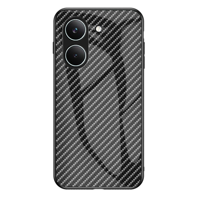 Custodia Poco X8 Pro 5G Vetro temperato Gesign Fibra di carbonio
