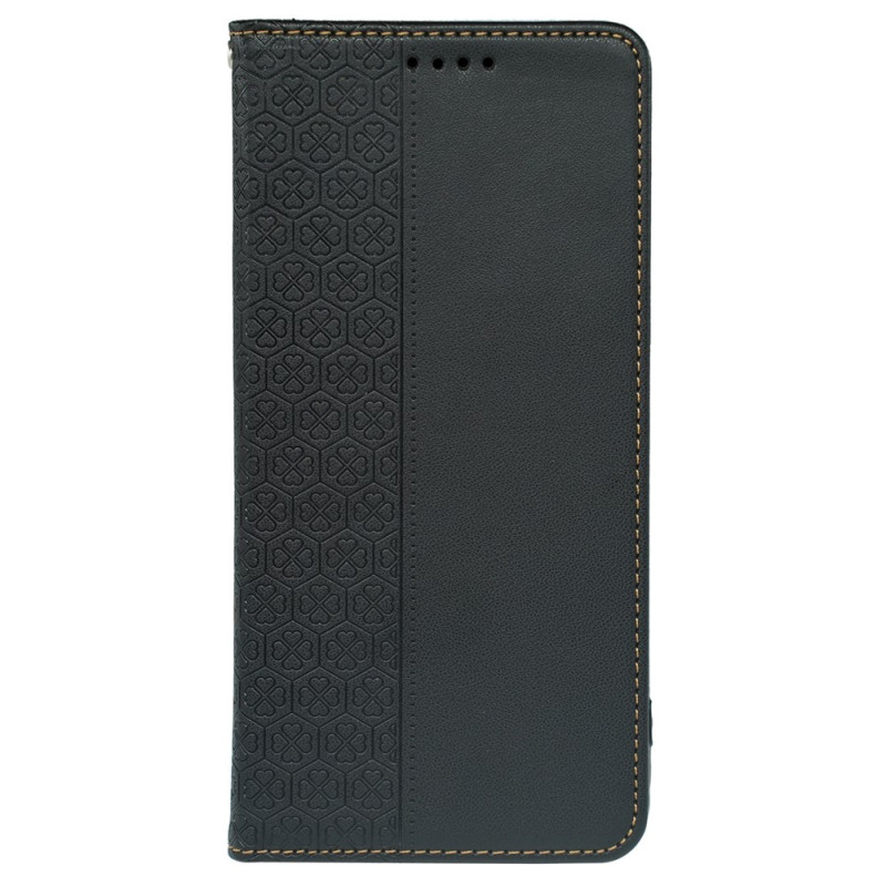 Flip Cover Moto G67 Power / G57 Power Design quadrifoglio